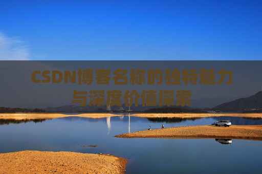 CSDN博客名称的独特魅力与深度价值探索 CSDN博客名称的独特魅力与深度价值探索